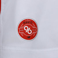 Camisa São Paulo I 2026/27 Jogador New Balance Masculina - Branco+Vermelho