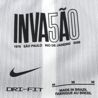 Camisa Corinthians I 2026/27 s/n Torcedor Nike Masculina - Branco+Preto