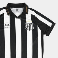 Camisa Santos II 2026/27 Torcedor Umbro Masculina - Branco+Preto
