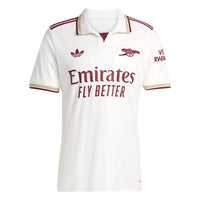 Camisa Arsenal Third 2025/26 Torcedor Adidas Masculino - Branco